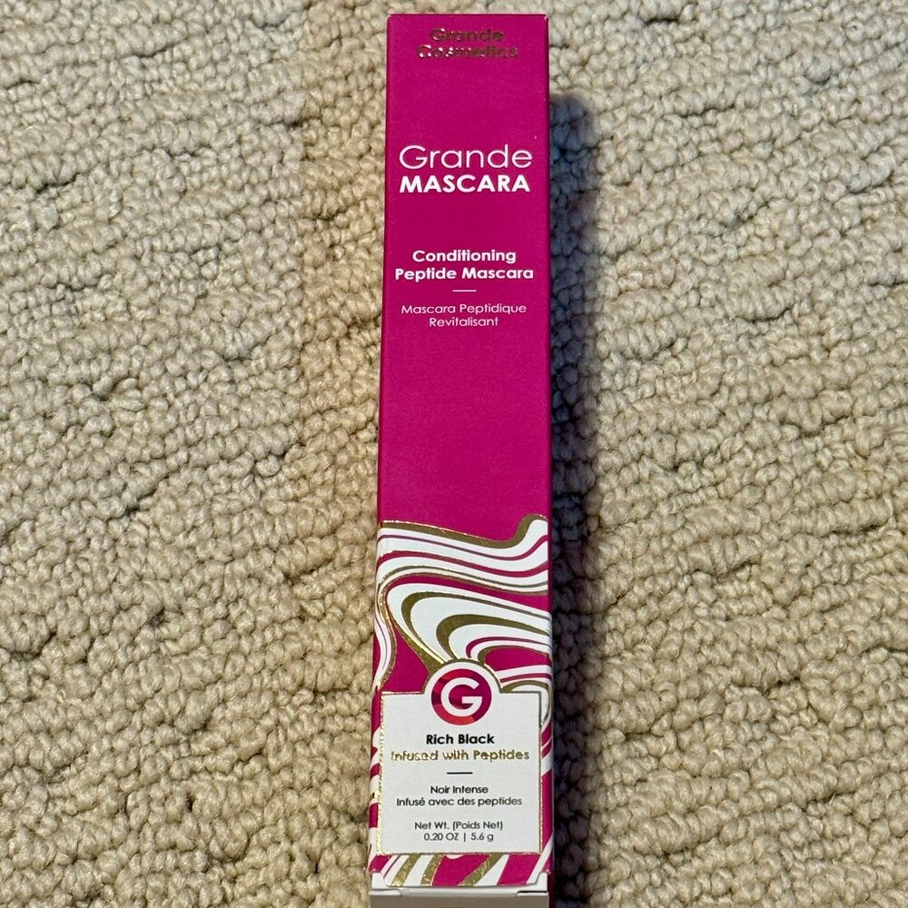 New Grande Cosmetics Conditioning Mascara Rich Black